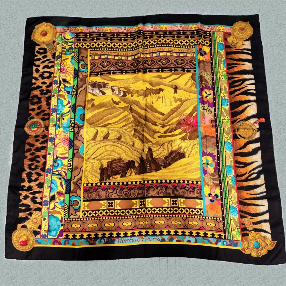 Hermès Silk Scarf- Never used